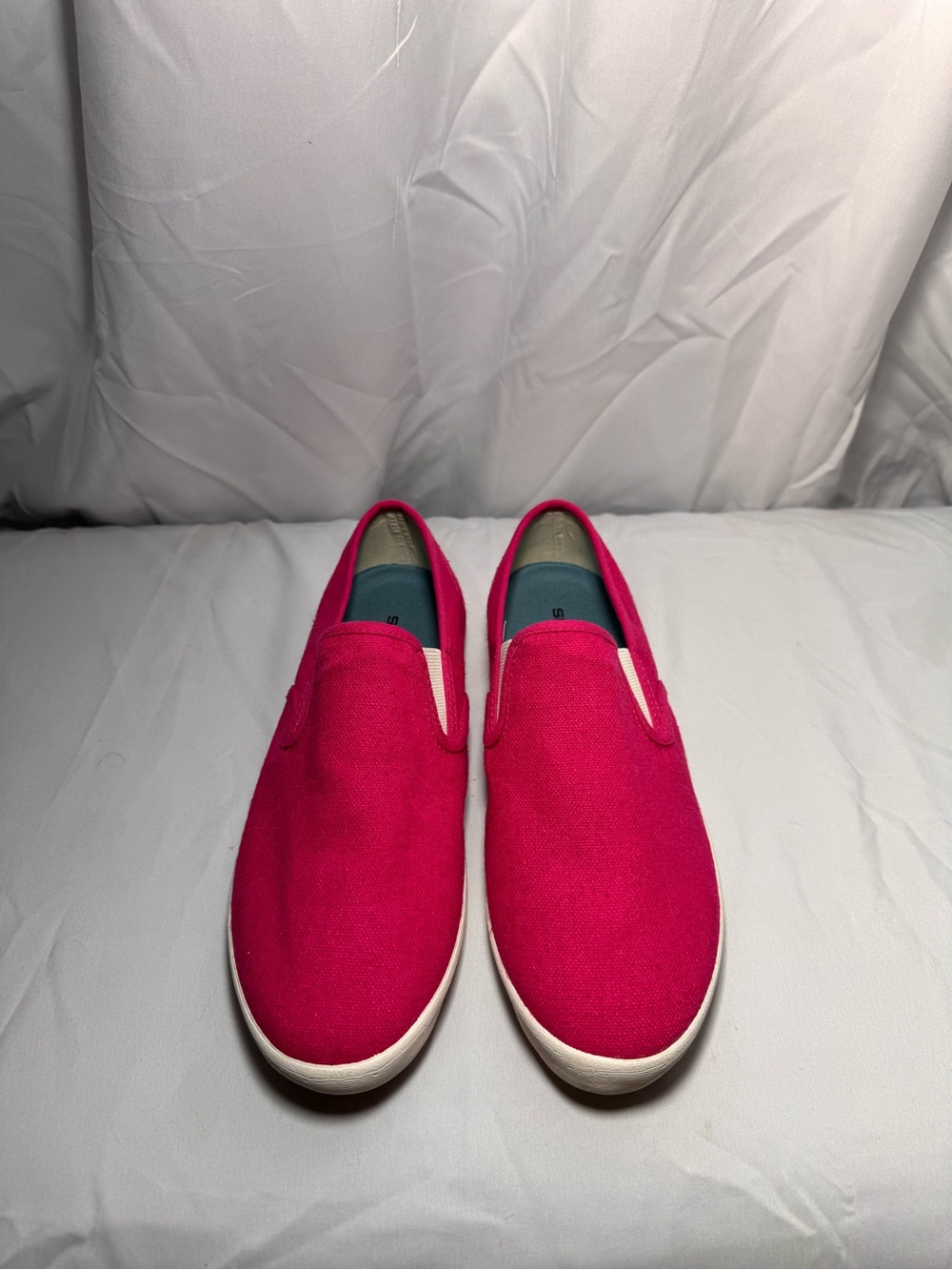 Skechers Women's Slip-On Sneakers in Hot Pink